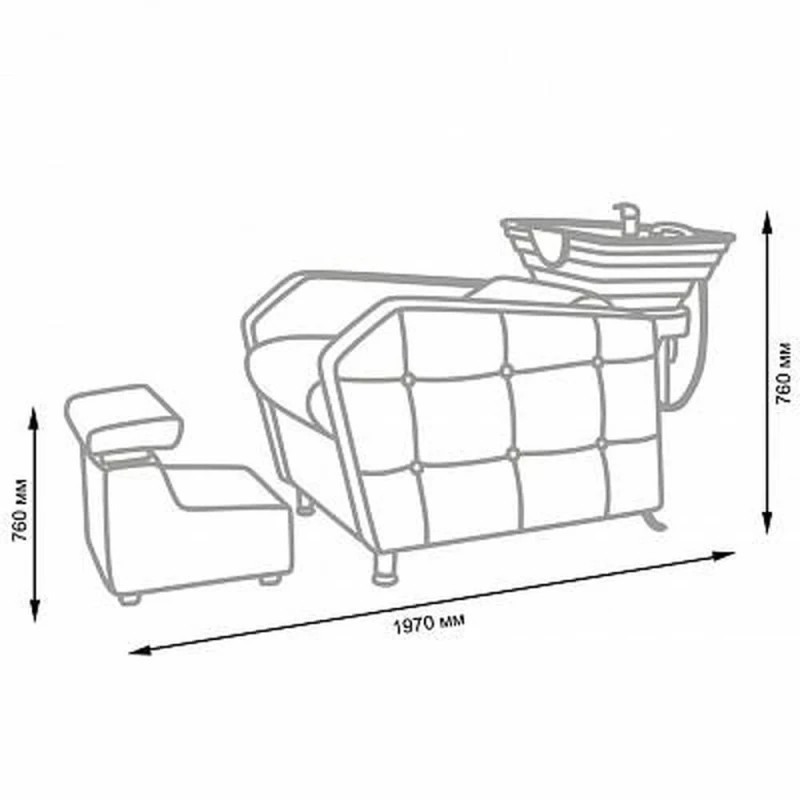 Lavacabezas de Peluqueria Brisa