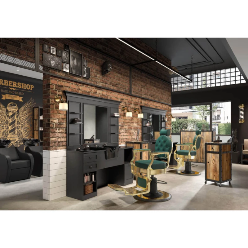 Sillón De Barbería Shor